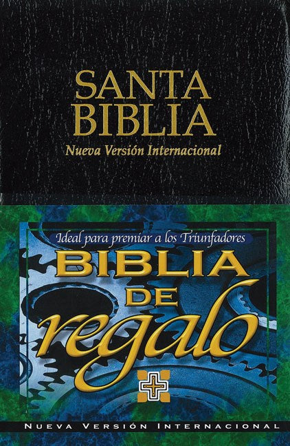 Span-NIV Gift & Award Bible-Black Softcover