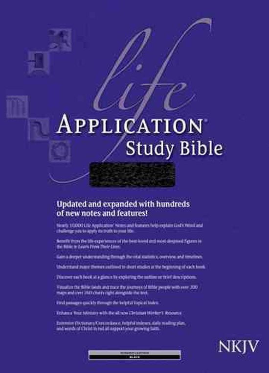 Life Application Study Bible - Black