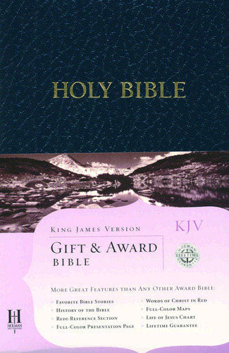 Gift & Award Bible - Blue