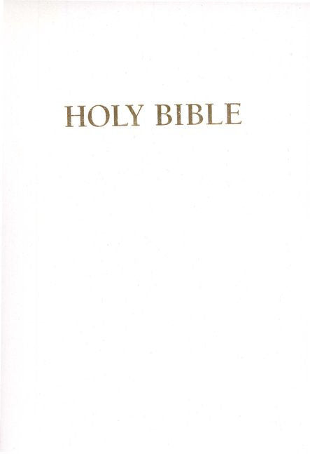 Gift & Award Bible - White