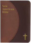 NABRE St. Joseph Edition Personal Size Bible-Brown Dura-Lux Imitation Leather
