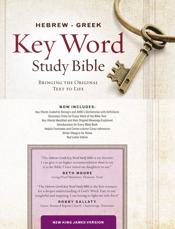 Hebrew Greek Key Word Study Bible