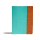 CSB Tony Evans Study Bible-Teal/Earth LeatherTouch