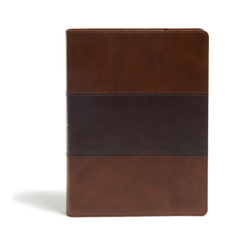 KJV Study Bible (Full-Color)-Saddle Brown LeatherTouch