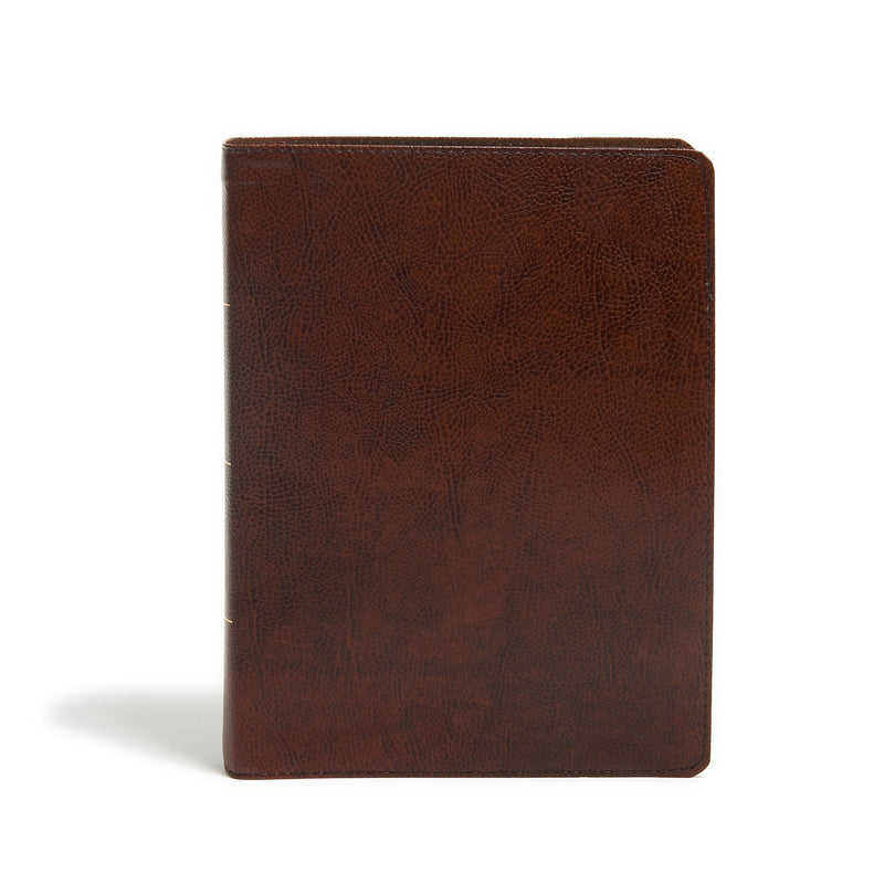 KJV Study Bible (Full-Color)-Brown Bonded Leather