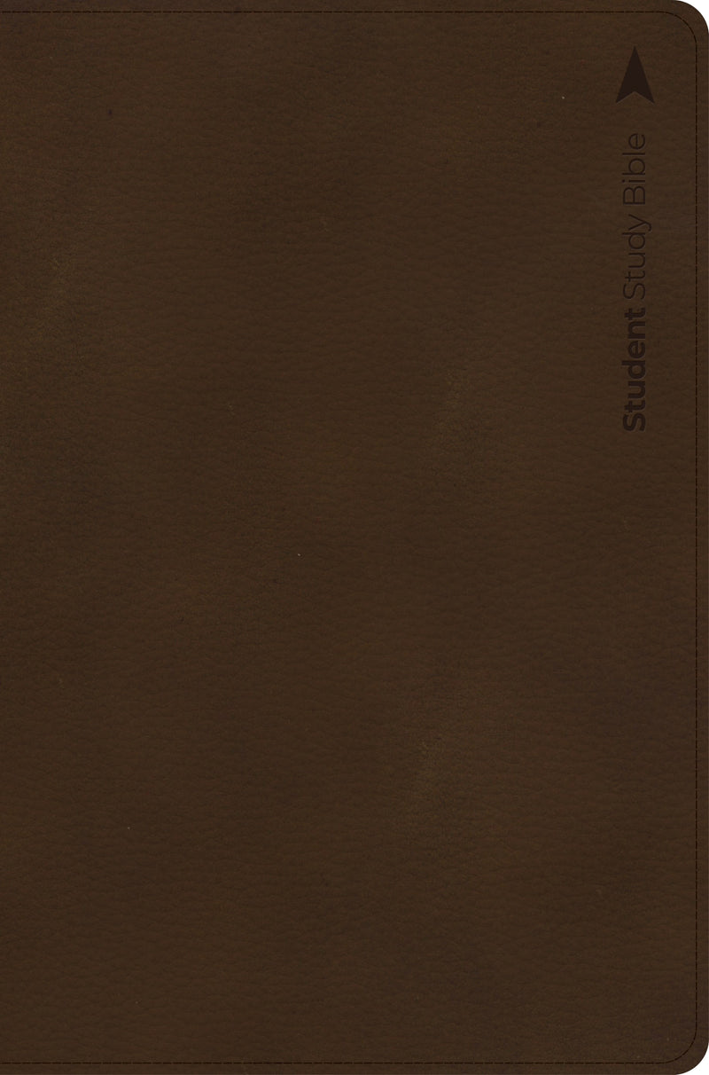 CSB Student Study Bible-Brown LeatherTouch Indexed