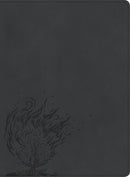 CSB Experiencing God Bible-Charcoal LeatherTouch