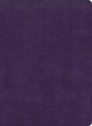 KJV Study Bible (Full-Color)-Plum LeatherTouch