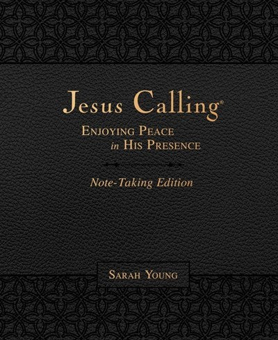 Jesus Calling Note-Taking Edition-Black LeatherSoft