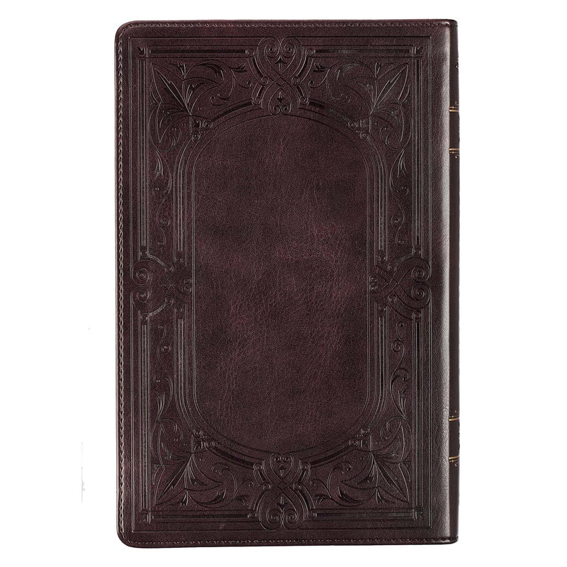 KJV Deluxe Gift Bible dark brown index