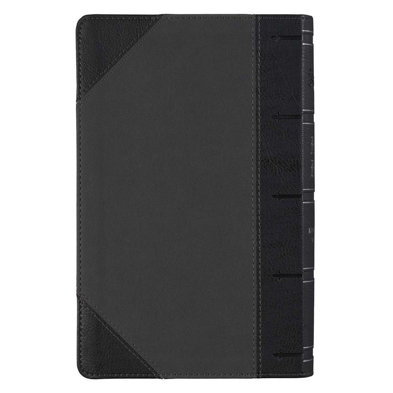 Bible Giant Print Black Two-tone Index