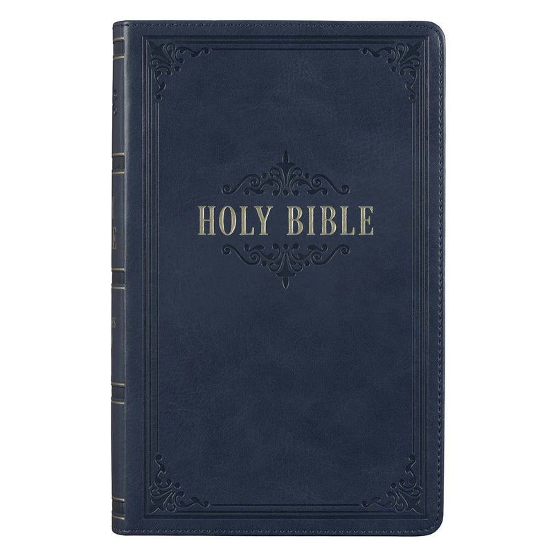 Bible Giant Print Dark Blue Index