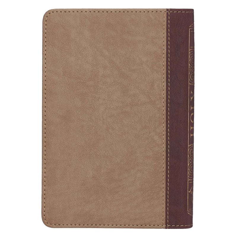 Compact Bible - DuoTone Brown/Tan