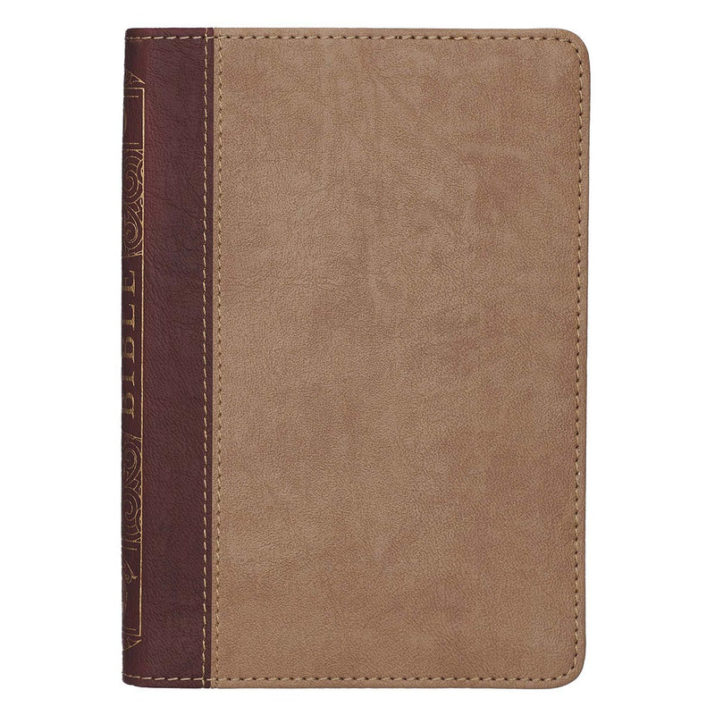 Compact Bible - DuoTone Brown/Tan