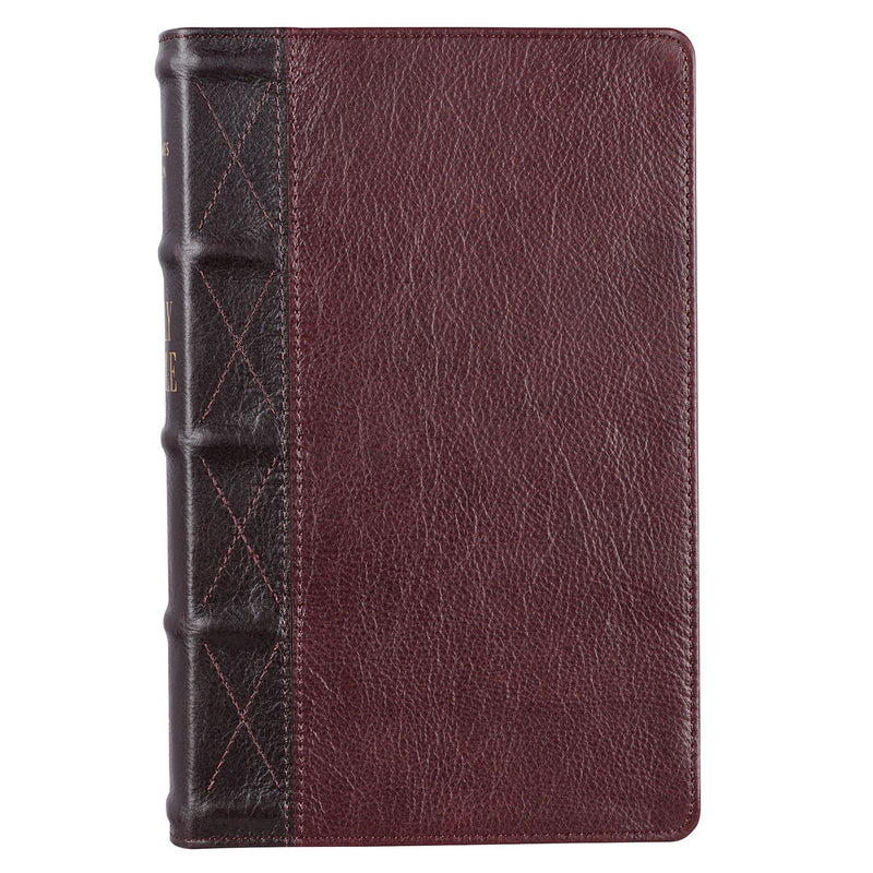 Bible KJVreal Leather Giant Print Index