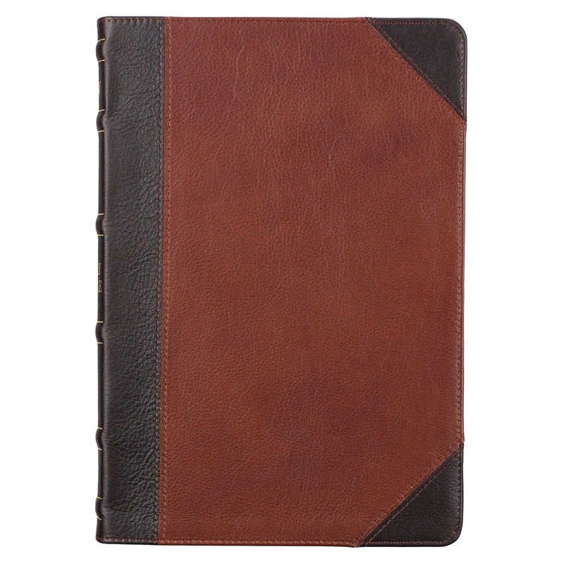 Bible KJV Leather Lg Print Thinl  Indx