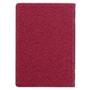 Spiritual Growth Bible Berry Faux Leathe