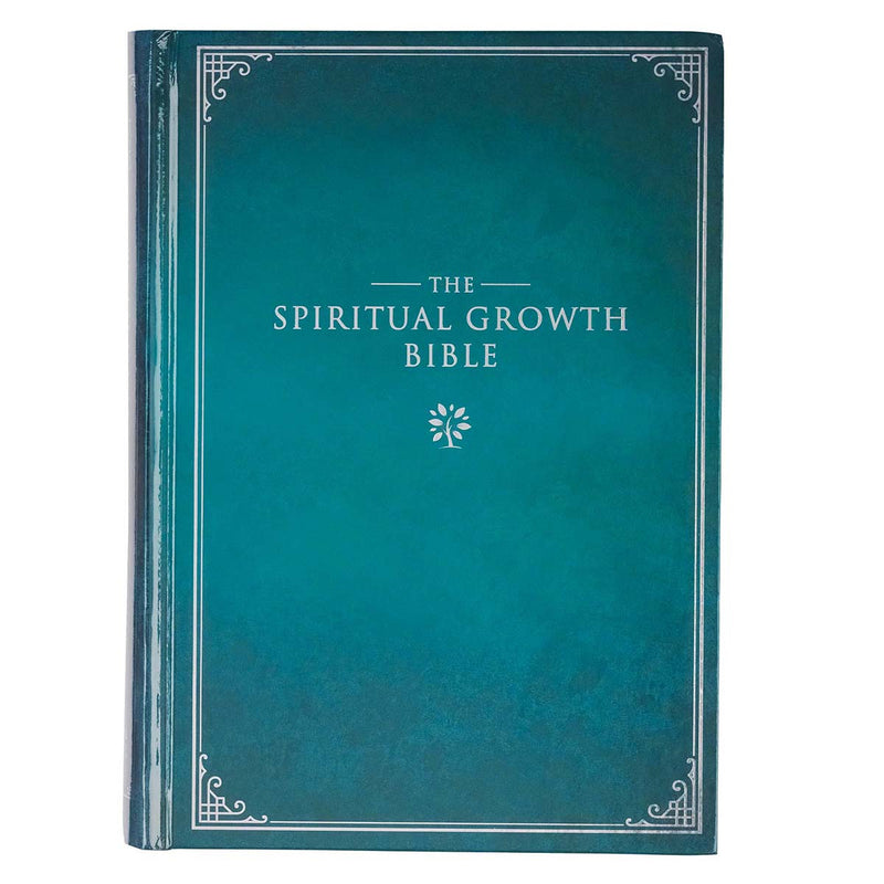 Teal Hardcover Spiritual Growth Bible