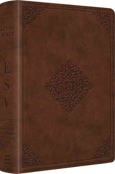 ESV Study Bible personal size saddle bro