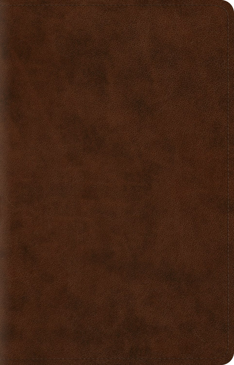 ESV Wide Margin Reference Bible-Brown TruTone