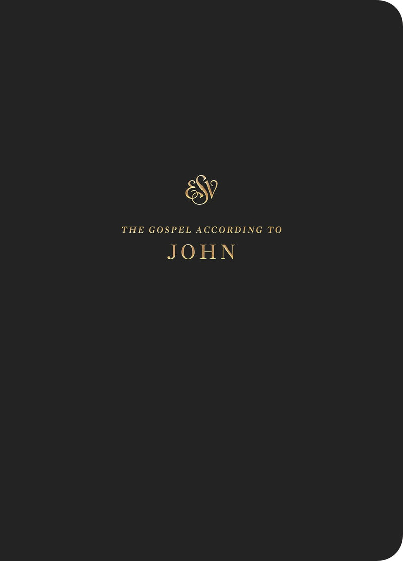 ESV Scripture Journal: John-Black Softcover