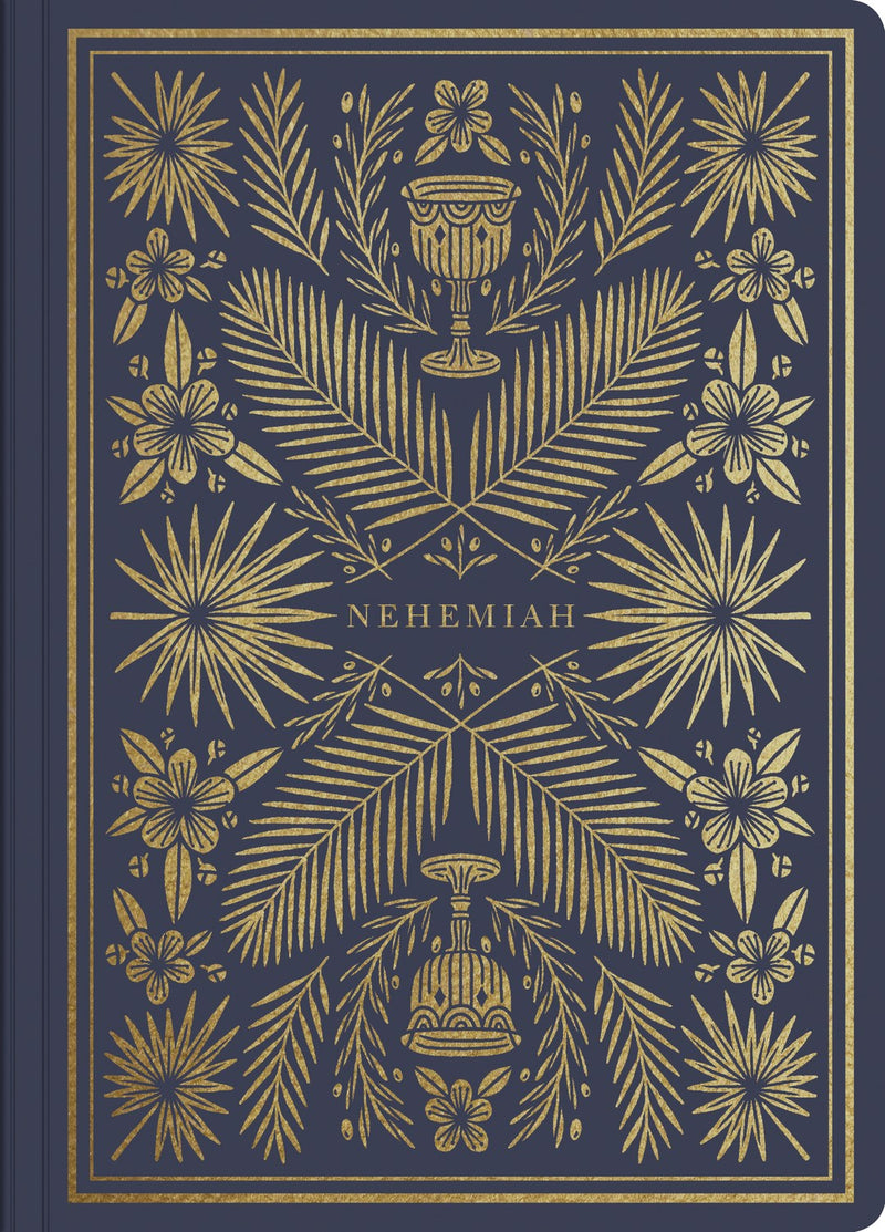 ESV Illuminated Scripture Journal: Nehemiah-Blue Softcover