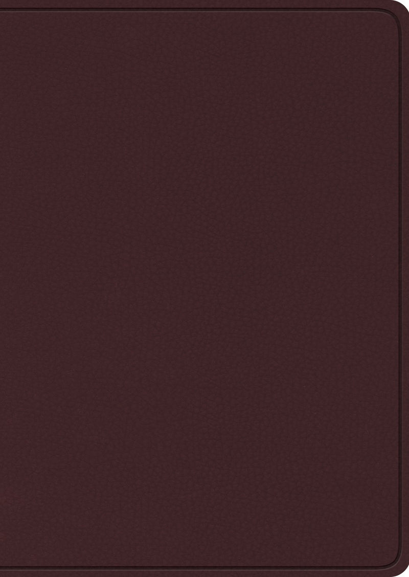 ESV Study Bible/Large Print-Burgundy Bonded Leather