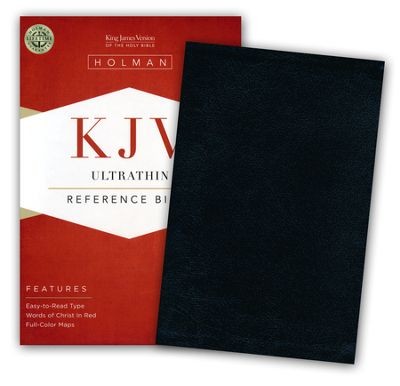 Ultrathin reference Bible - black