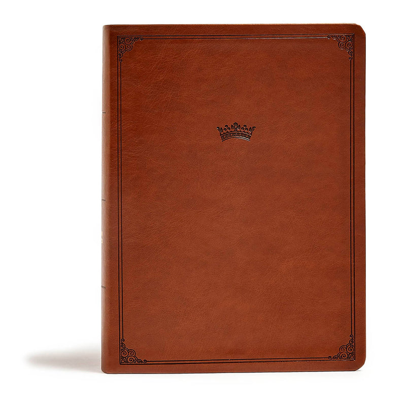 CSB Tony Evans Study Bible-British Tan LeatherTouch