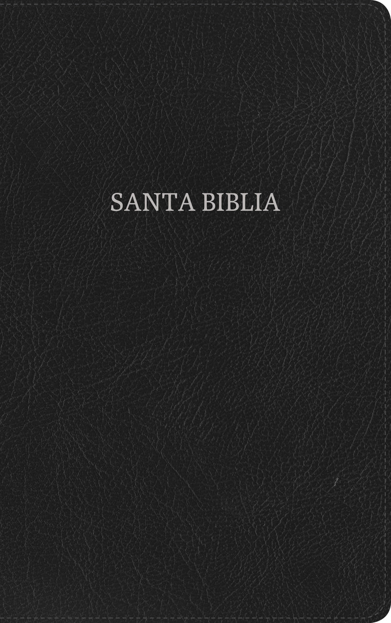 Span-RVR 1960 Ultrathin Bible (Biblia Ultrafina)-Black Bonded Leather