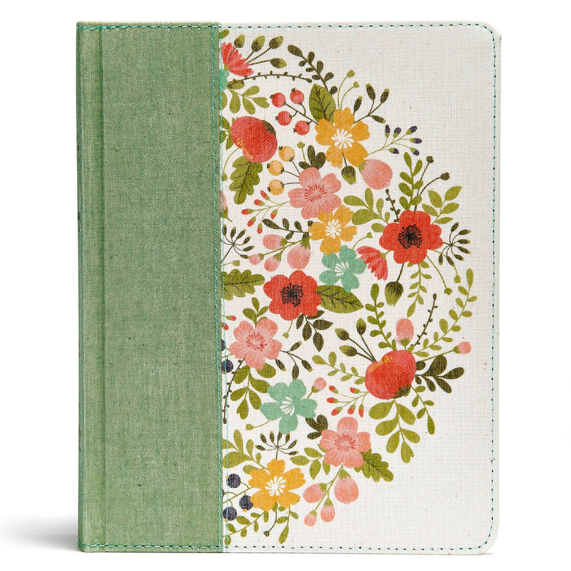 CSB Notetaking Bible-Sage Cloth Over Board