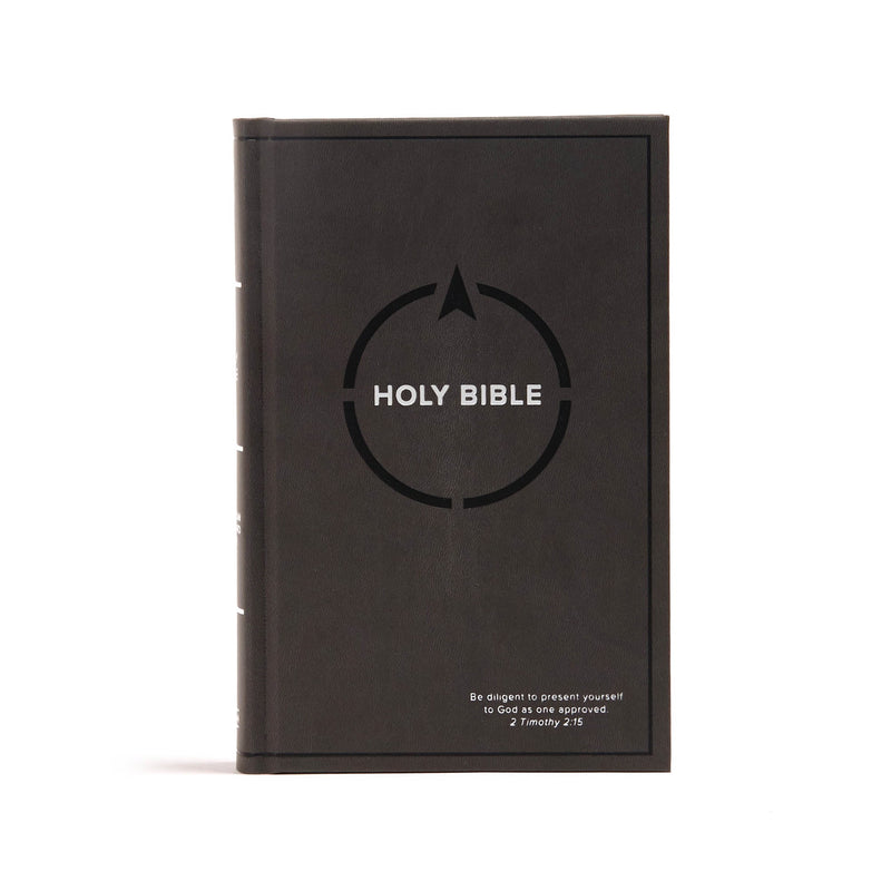 CSB Drill Bible-Gray LeatherTouch Over Board