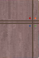 Span-RVR 1960 Rainbow Study Bible (Biblia de Estudio Acro Iris)-Slate Gray/Olive LeatherTouch Indexed