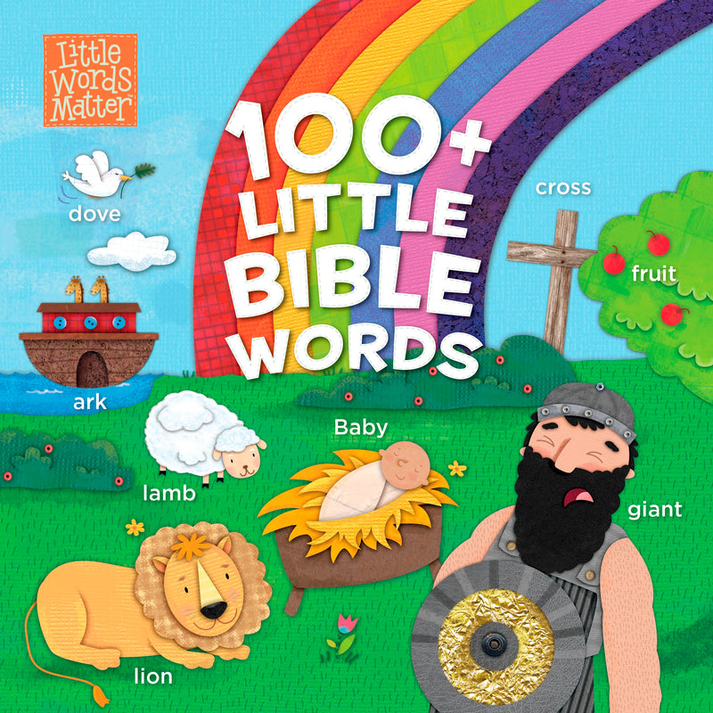 100+ Little Bible Words Padded Board Book (Little Words Matter)