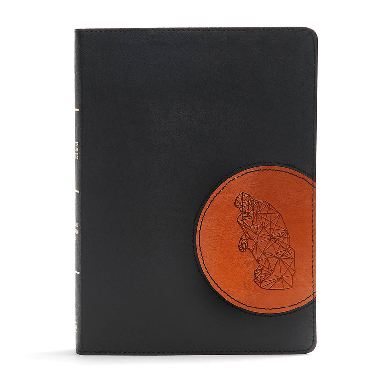 CSB Apologetics Study Bible For Students-Black/Tan LeatherTouch