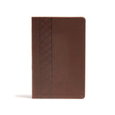 CSB Ultrathin Reference Bible (Value Edition)-Brown LeatherTouch