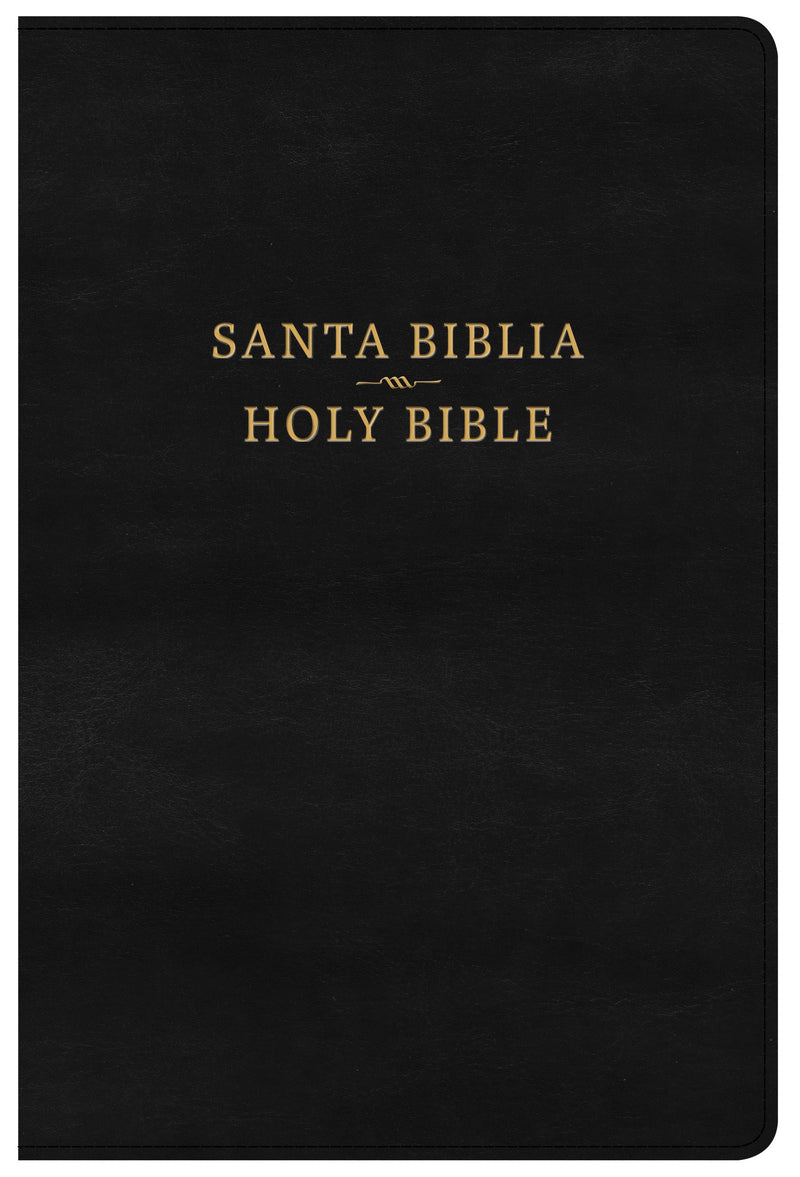 Span-RVR 1960/CSB Bilingual Bible-Black Imitation Leather