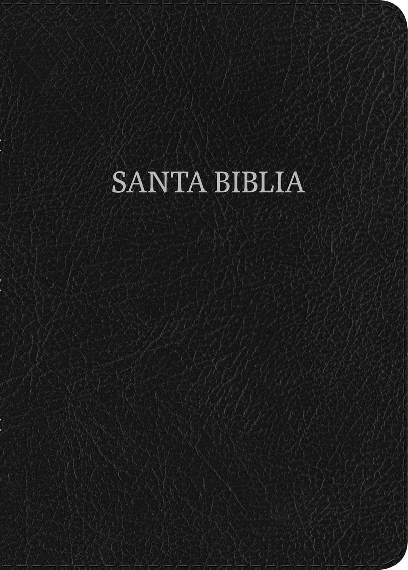 Span-RVR 1960 Super Giant Print Reference Bible (Biblia Letra Super Gigante con Referencias)-Black Bonded Leather Index