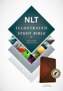 NLT Illustrated Study Bible-Brown/Tan TuTone Indexed