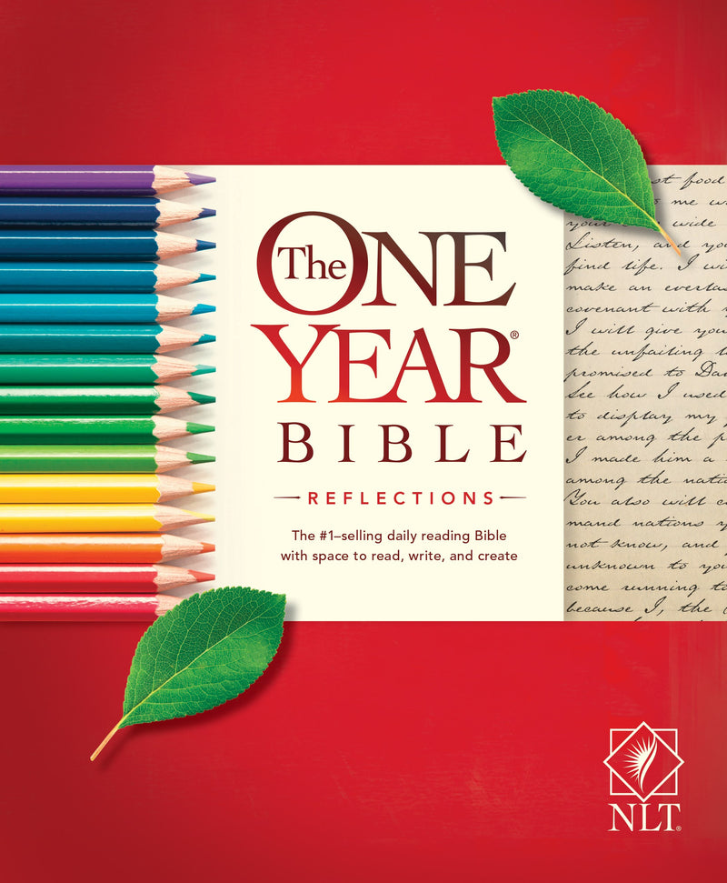 NLT One Year Bible Reflections Edition-Softcover