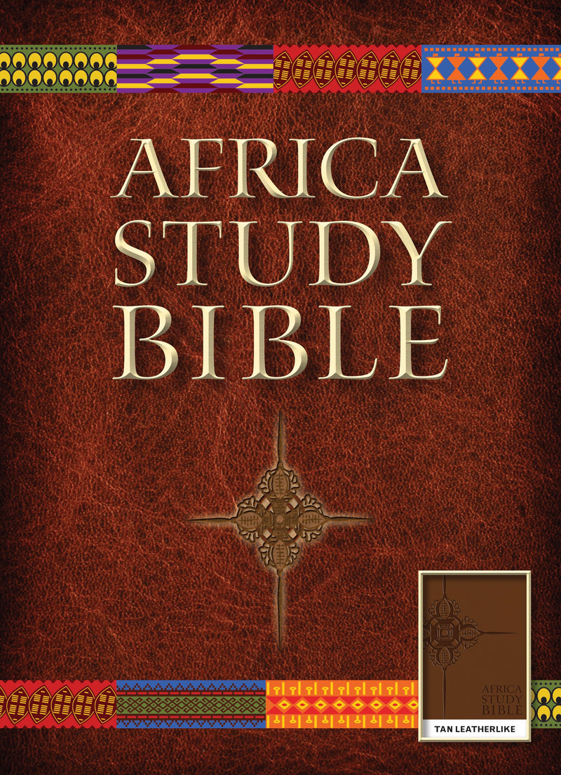 NLT Africa Study Bible-Brown LeatherLike 