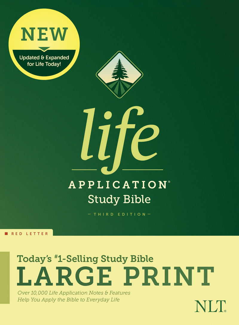 NLT Life Application Study Bible/Large Print (Third Edition) (RL)-Hardcover