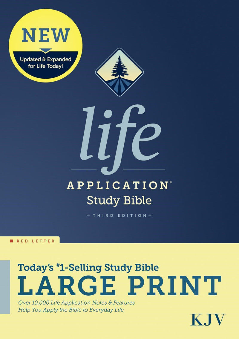 KJV Life Application Study Bible /Large Print (Third Edition)-RL-Hardcover