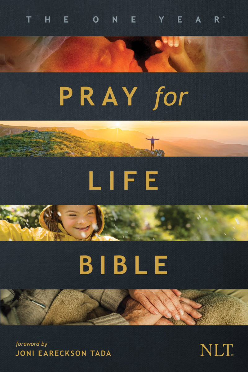 NLT One Year Pray For Life Bible-Softcover