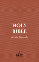 NRSV Updated Edition Economy Bible w/Apocrypha-Brown Flexisoft