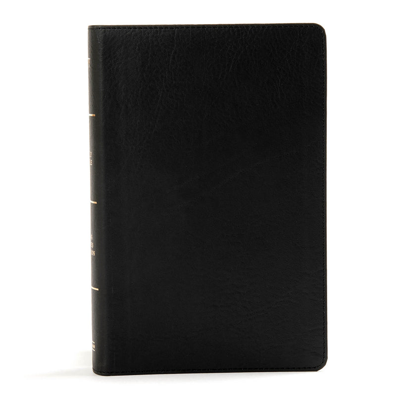 KJV Large Print Personal Size Reference Bible-Black LeatherTouch Indexed