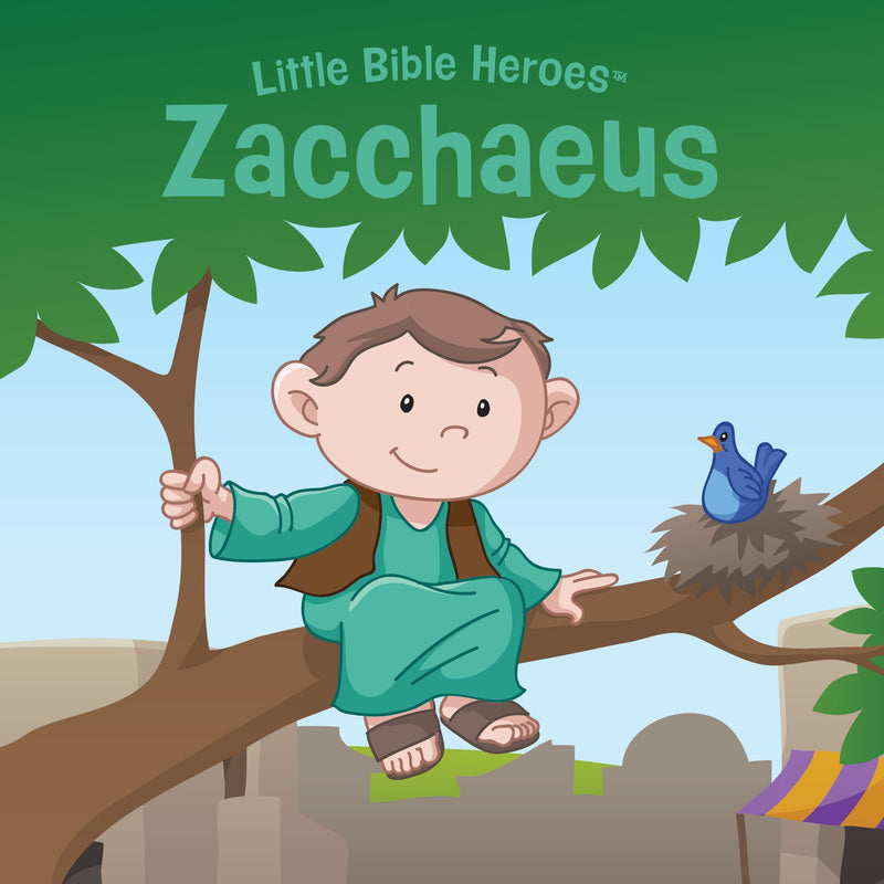 Zacchaeus Board Book (Little Bible Heroes)