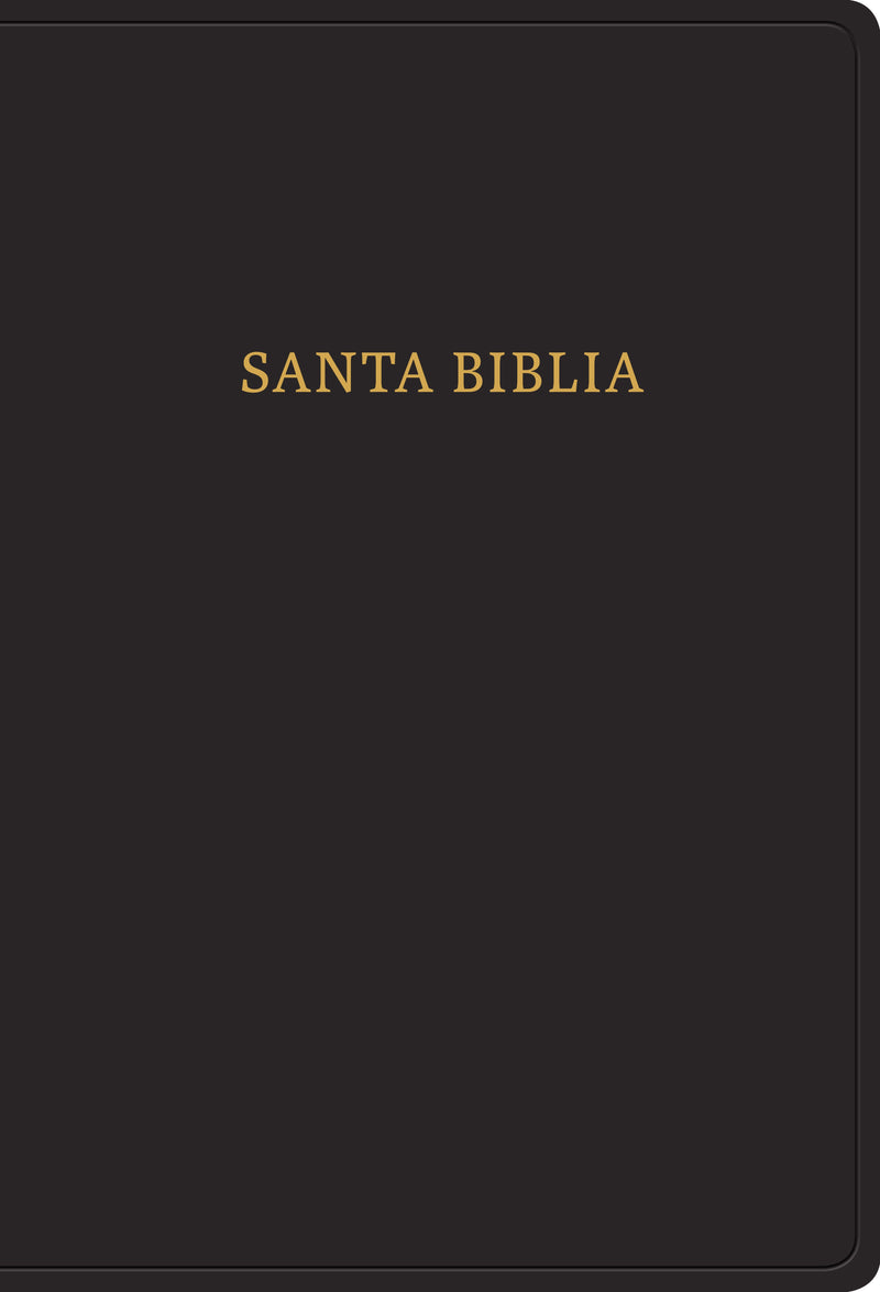 Span-RVR 1960 Super Giant Print Reference Bible (Biblia Letra Super Gigante con Referenc)-Black Imitation Leather Index