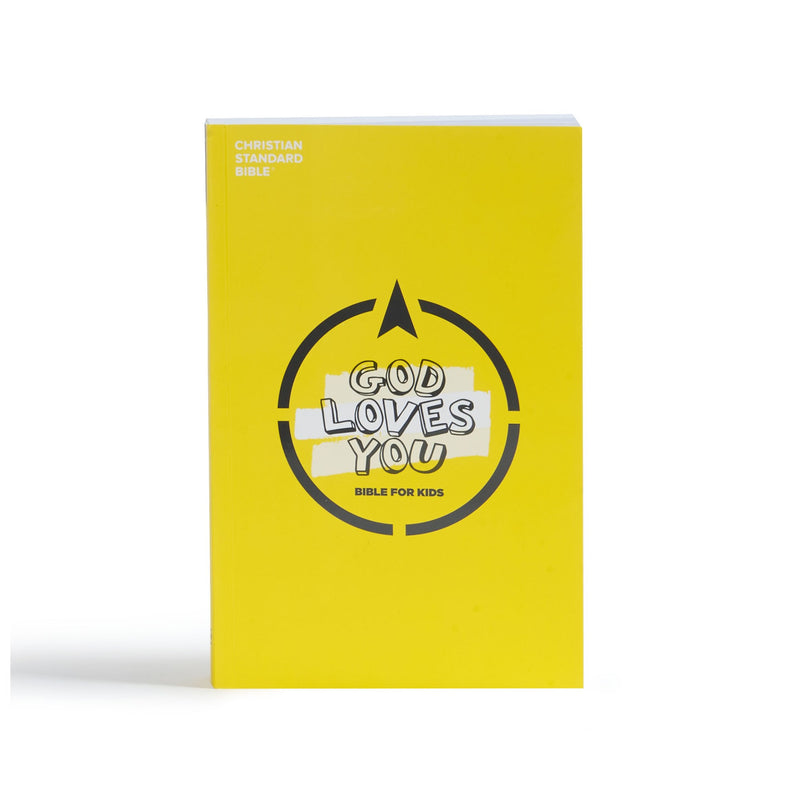 CSB God Loves You Bible For Kids-Softcover