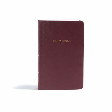 Gift and Award Bible, Burgundy Imita